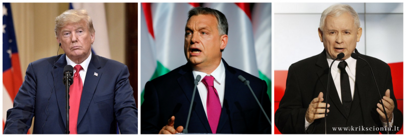 Kas bijo Donaldo Trumpo, lenkų ir vengrų? 