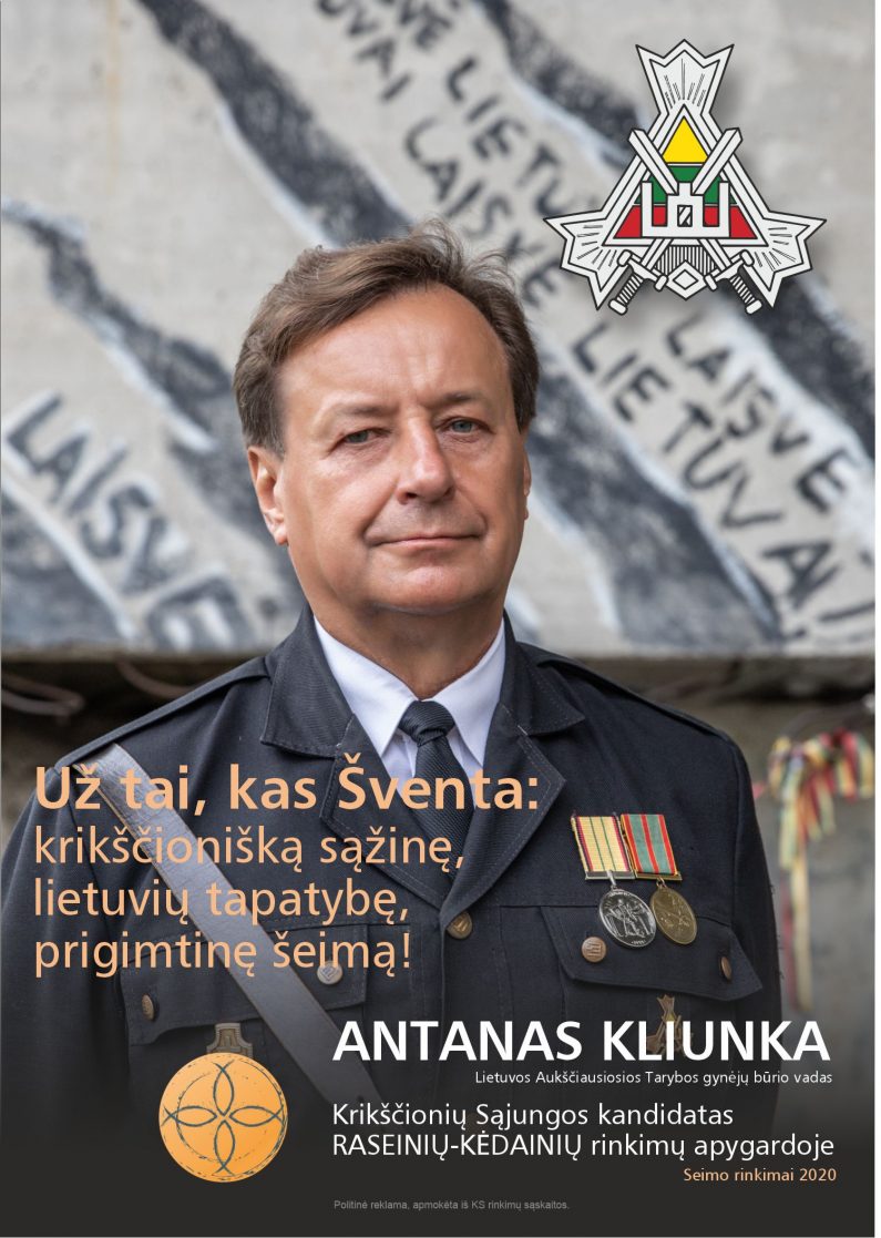 Antanas Kliunka. Programiniai akcentai